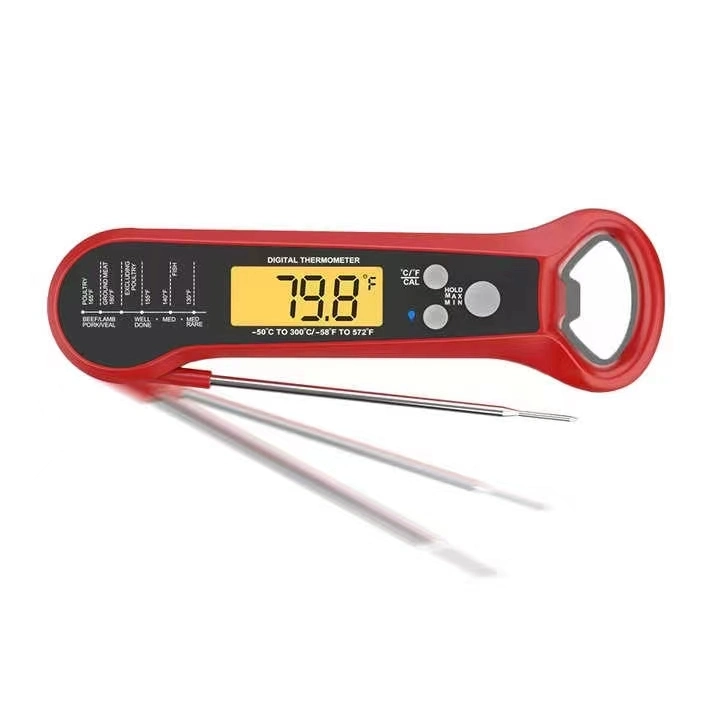 2022 New 2 in 1 Instant Read Meat Thermometer for Cooking Fast &amp; Precise Digital Food Thermometer