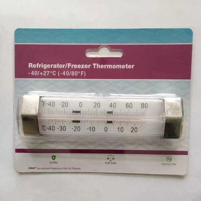 Glass Tube Refrigerator Freezer Fridge Thermometer -40C-27C