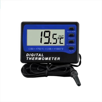 USB Rechargeable Digital Freezer Refrigerator Thermometer For Vaccine Cooler Box