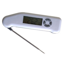 Recalibratable Foldable Instant Read Thermometer , High End Food Service Thermometer