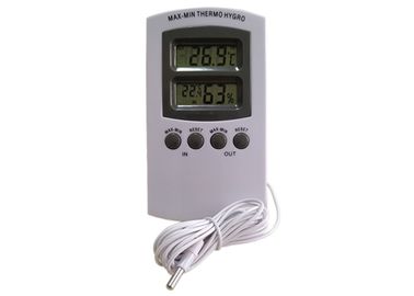 Maximum Minimum Digital Thermo Hygrometer For Indoor / Outdoor Temperature Monitor