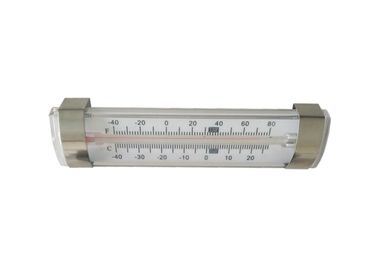 Large Rectangular Fridge Freezer Thermometer , Fridge Temperature Thermometer With Red Liquid Inside
