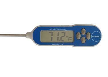 Recalibratable Waterproof Digital Thermometer , Min Max Digital Thermometer With 150mm Needle Probe