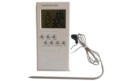 Multi Function Digital Instant Read Thermometer High Accuracy With Timer / Clock