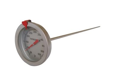 Instant Read Bimetal Candy Deep Fry Thermometer , Stainless Steel Thermometer