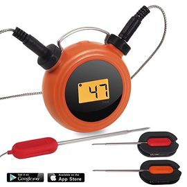 Heat Resistance Bluetooth Dual Probe Thermometer Mobile Operated 2 Probes