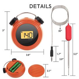 Heat Resistance Bluetooth Dual Probe Thermometer Mobile Operated 2 Probes