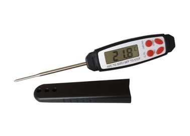 Fast Reading Food Waterproof Digital Thermometer C/F Switchable With Probe Sheath