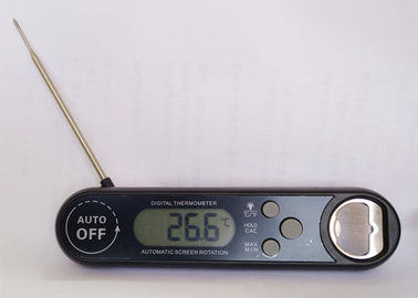 IP67 Ultra Fast BBQ Meat Thermometer With Electronic Display Calibration Function