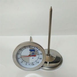 Analogue Microwave Oven Food Meat Thermometer Large Dial Instant Read