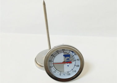 Durable Metal Mechanical Meat Thermometer With 304 Stainless Steel Probe