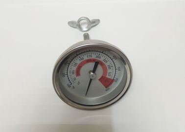 Stainless Steel Bimetallic Food Thermometer No Need Battery For Bbq Grill