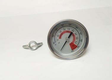 Stainless Steel Bimetallic Food Thermometer No Need Battery For Bbq Grill