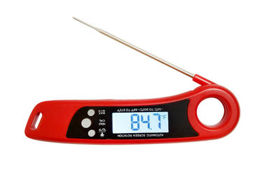 BBQ Digital Food Thermometer With Folding Probe 3 Seconds Ultra Fast Response