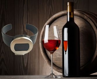 Watch Band Wine Thermometer With Wind Speed Eco - Friendly Material
