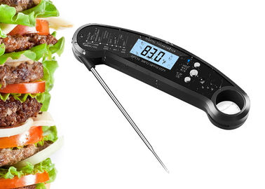 Food Grade Grill Meat Thermometer 304 Stainless Steel Probe Custom Logo Printing