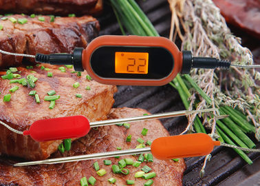 Kitchen Wireless Grill Thermometer Mobile Operated With APP Smart Alarm