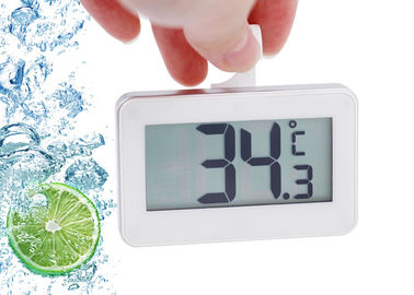 Digital Refrigerator Freezer Thermometer ABS Plastic Material Large Display