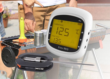Electronic Bluetooth Bbq Cooking Thermometer / Meat Heat Thermometer Programmed With Timer