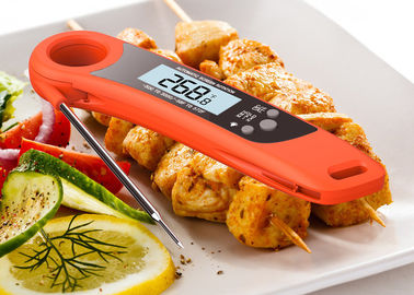 Automatic Reading Rotation BBQ Meat Thermometer With IP67 Waterproof Design