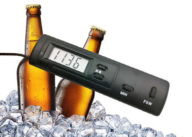 Time Display Cold Chain Refrigerator Freezer Thermometer With Indoor Outdoor Sensors