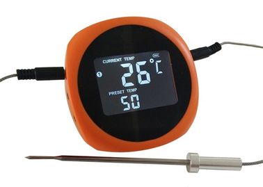 Digital Probe Smart Grill Thermometer Eco - Friendly ABS Case For Food Cooking