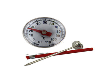 26mm Dial Diameter Milk Temperature Thermometer High Accuracy Easy To Carry