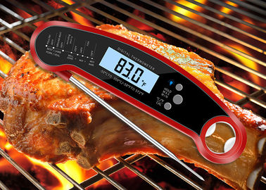 Foldable Long Digital Stem Instant Read Kitchen Thermometer Food Grade Material