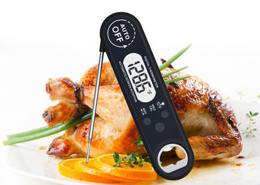 High Accuracy Plastic Instant Meat Thermometer Digital With 3V Button Battery