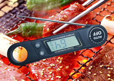 Food Service English Version Instant Read Thermometer Fold Away Talking For The Blind