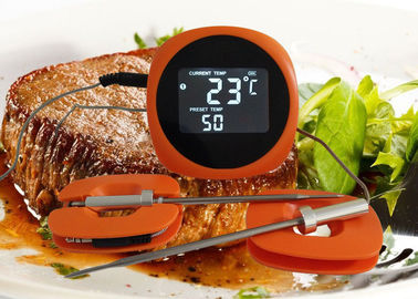 Digital Bluetooth Meat Thermometer 110mm Step Down Probe For Food Cooking
