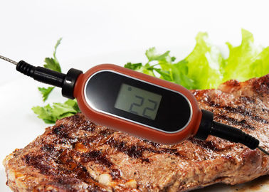 Wireless Bluetooth 4.0 Smart Food Thermometer Mobile Operated With Done Alarm