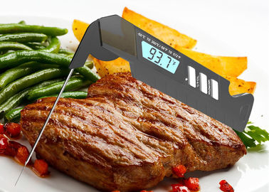 Splash Proof Commercial BBQ Meat Thermometer For Smoker With Foldable Probe