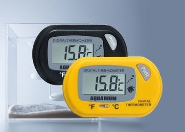 Compact Design Plastic Fish Tank Thermometer ABS Plastic Material For Aquarium