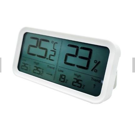 ABS Plastic Hotel C/F Switchable Digital Hygro Thermometer