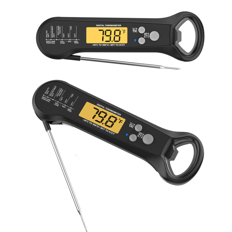 IP67 Digital Instaread Meat Thermometer For BBQ Cooking Oven Meat