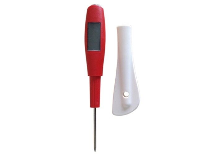 Large LCD Display Digital Kitchen Thermometer , Silicone Spatula Quick Read Meat Thermometer