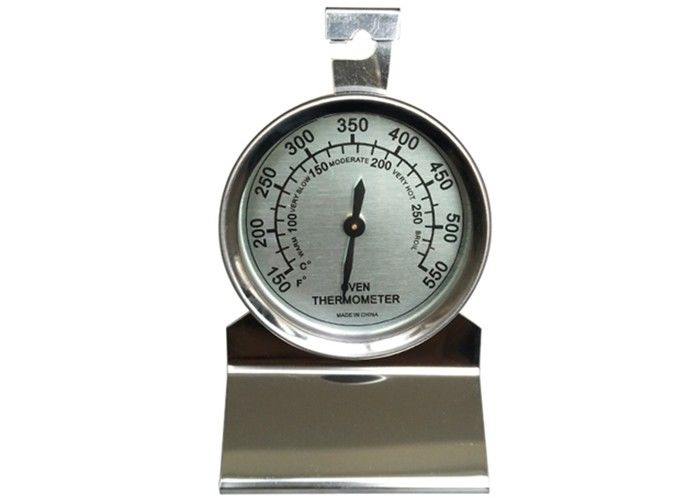 Instant Read Bimetal Hanging Oven Thermometer 58mm Dial No Need Battery
