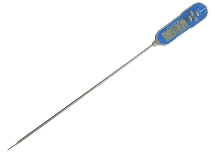 300mm Probe Industrial Meat Thermometer , Waterproof Long Probe Digital Thermometer