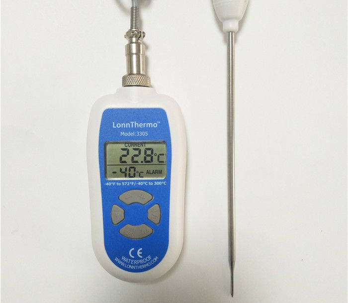 Handheld Instant Read Digital Thermometer / Household Digital Thermometer With Probe