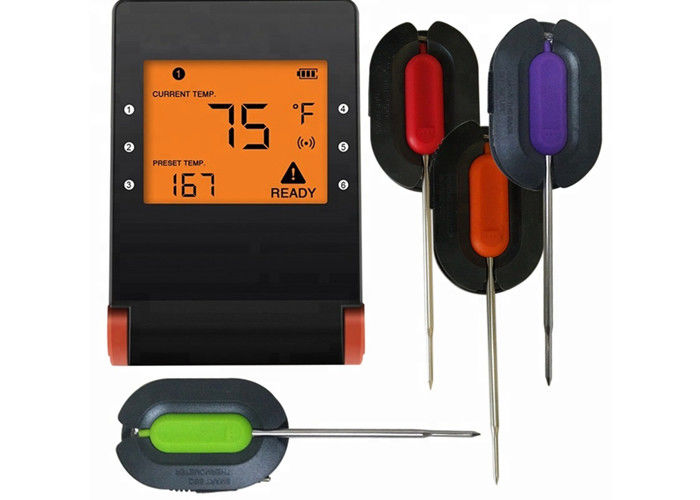 Free APP Bluetooth Bbq Thermometer For Grilling Oven Kitchen Smoker