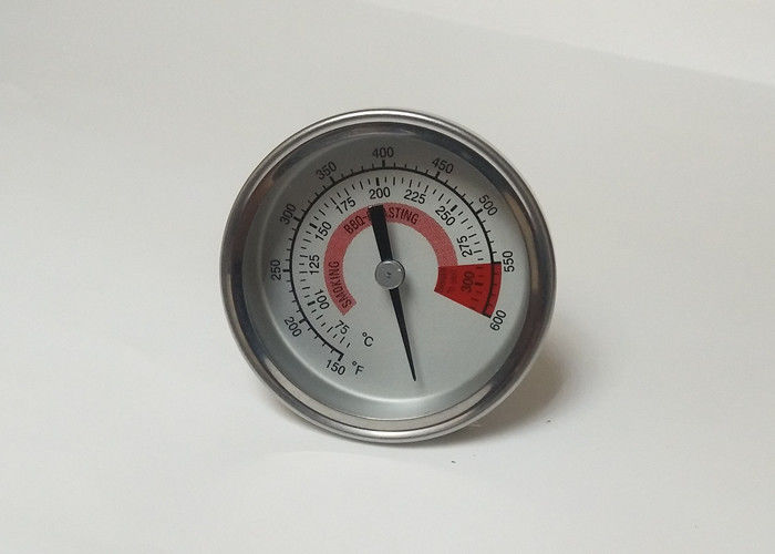 Barbecue Grills Instant Cooking Thermometer / Stainless Steel High Temperature Gauge