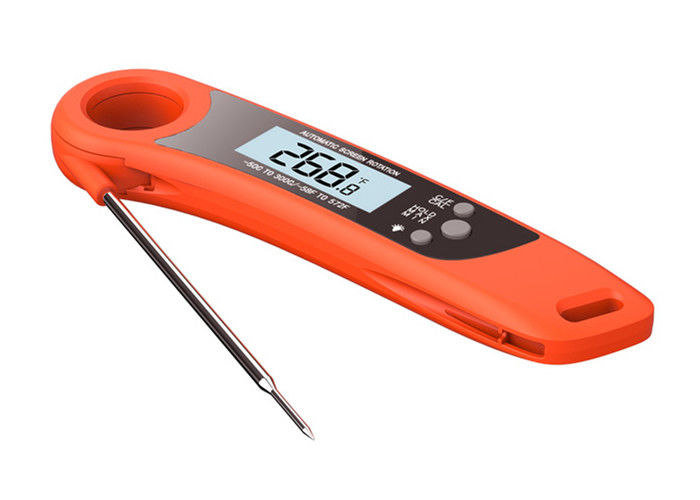 Large Screen Digital Meat Thermometer / Bbq Cooking Thermometer CE Certified