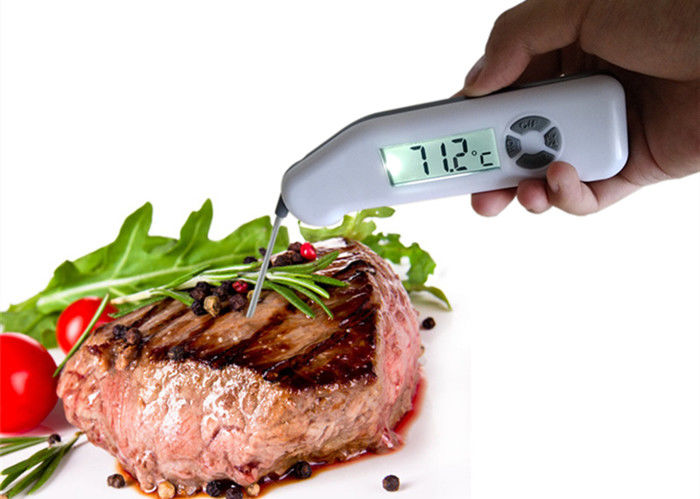 IP67 Folding Digital Kitchen Thermometer High Accuracy Instant Read