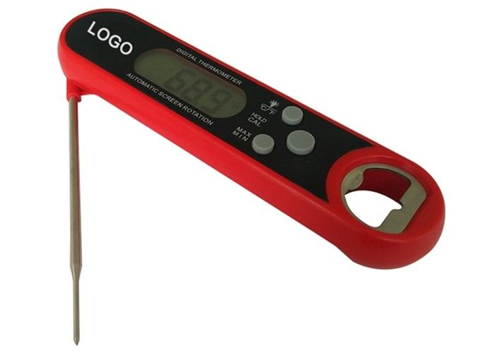 Electronic Digital Food Thermometer With Bottle Opener And Inside Magnet