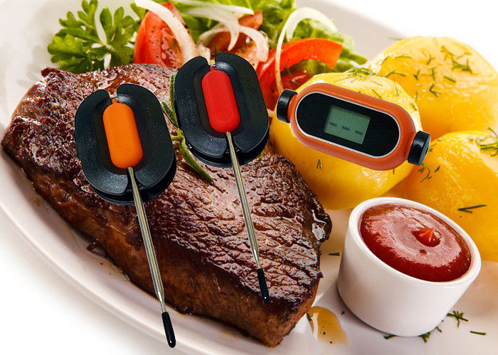 Wirless Food Bluetooth Barbecue Thermometer For Meat Cooking With Timer Function