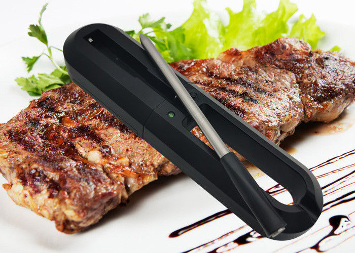 30 Meters Wireless Bluetooth Grill Thermometer With 304 Stainless Steel Probe