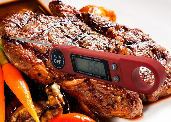 Food Grade ABS Plastic Instant Read Meat Thermometer Battery Operated