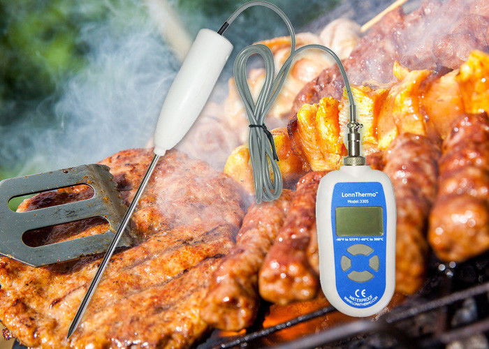Food Processing Industrial Digital Thermometer Instant Read Flexible Probe