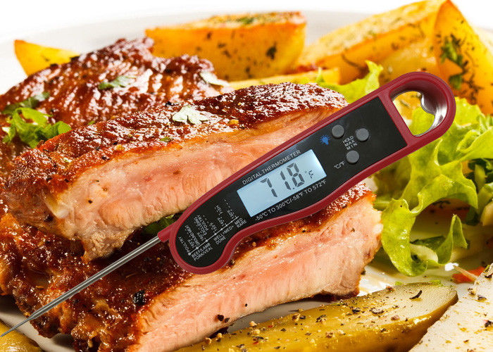 ABS Plastic Kitchen Probe Thermometer Meat Heat Thermometer 73.5g Net Weight